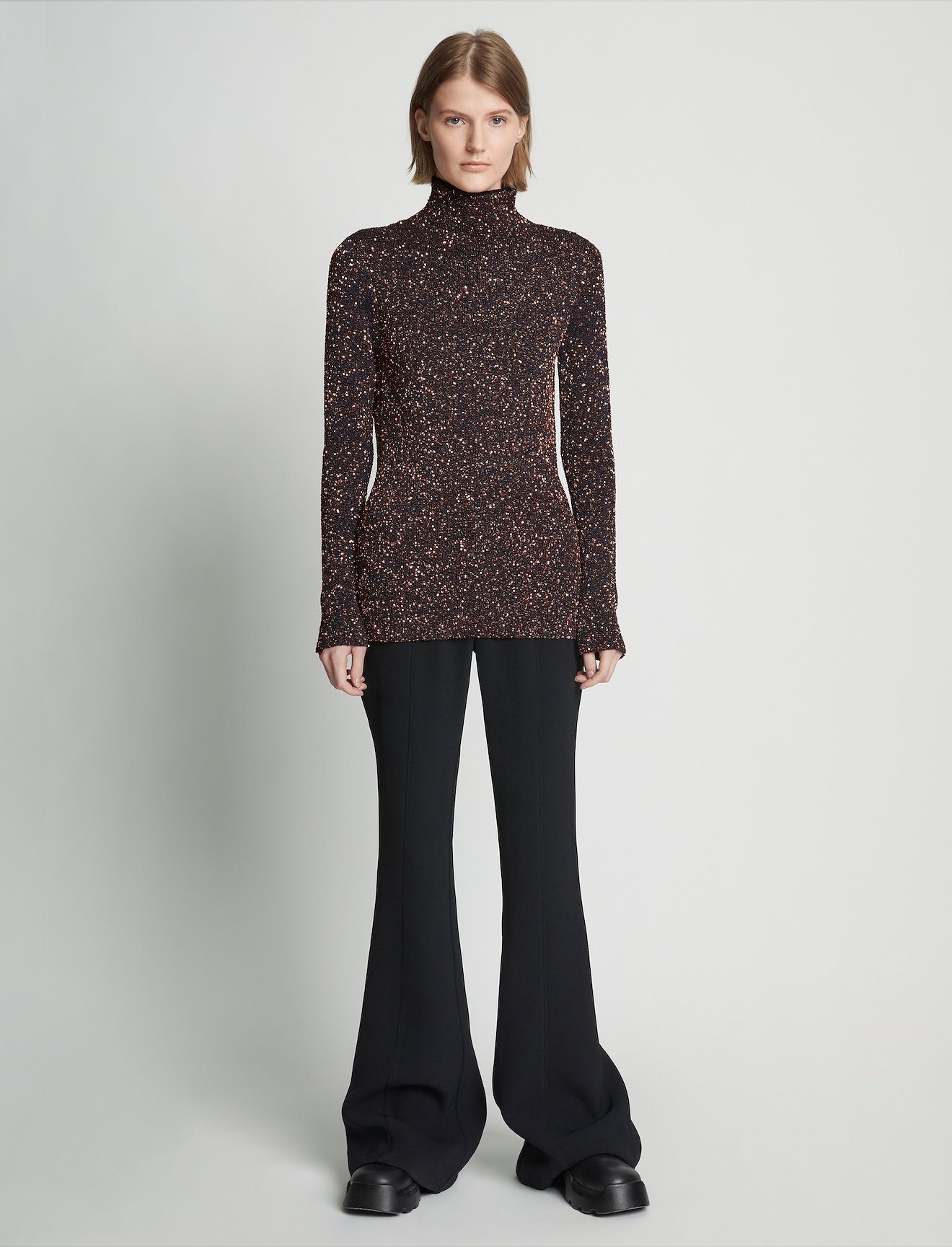 Sequin Knit Sweater #1