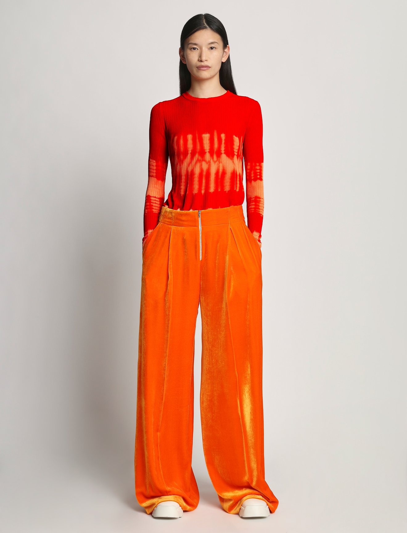 Viscose Knit Tie Dye Top #1
