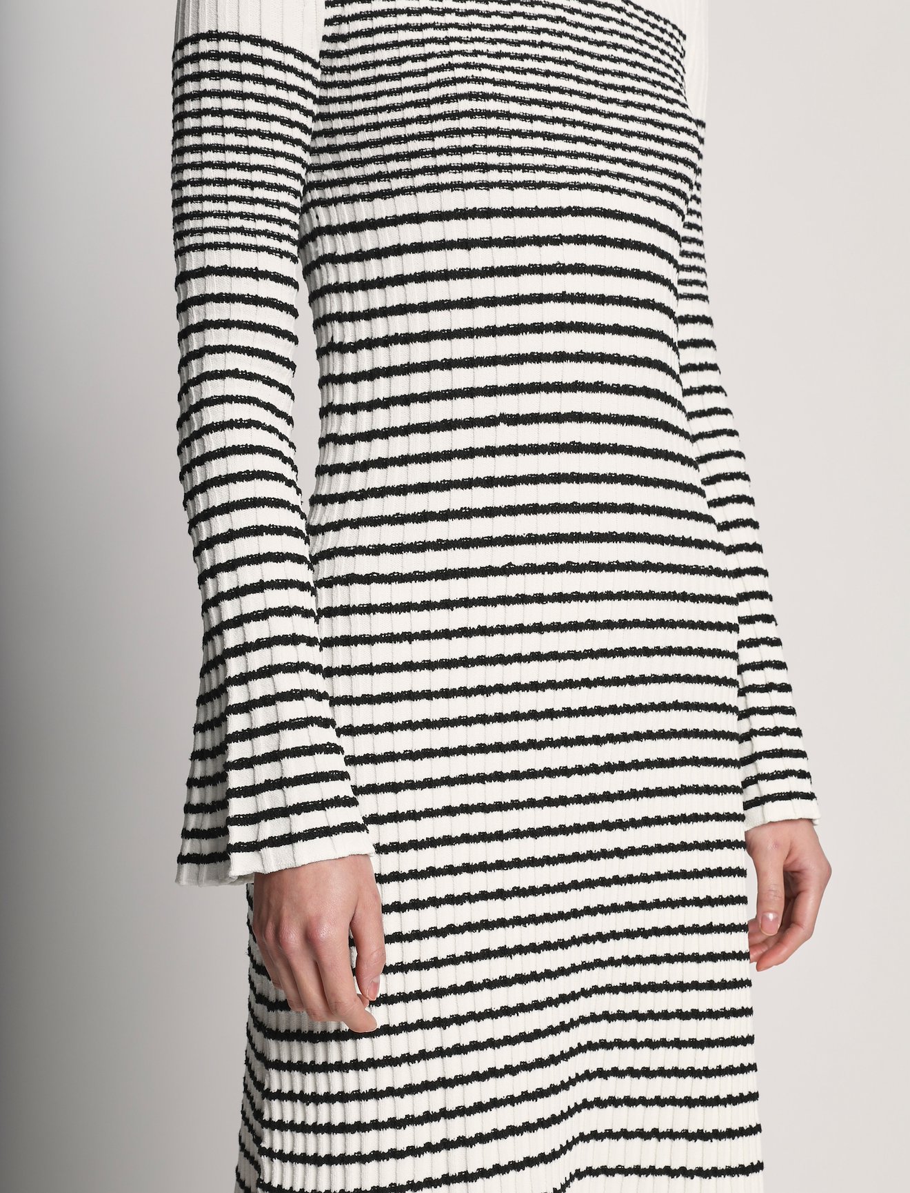 Boucle Mini Stripe Knit Dress #3