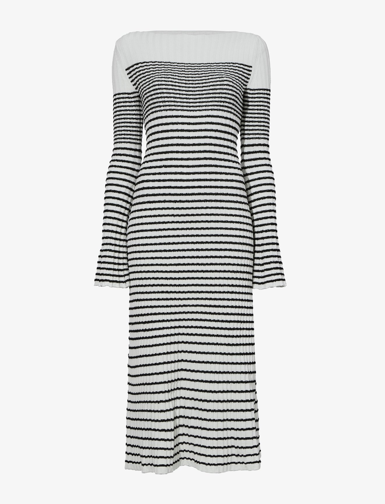 Boucle Mini Stripe Knit Dress #4