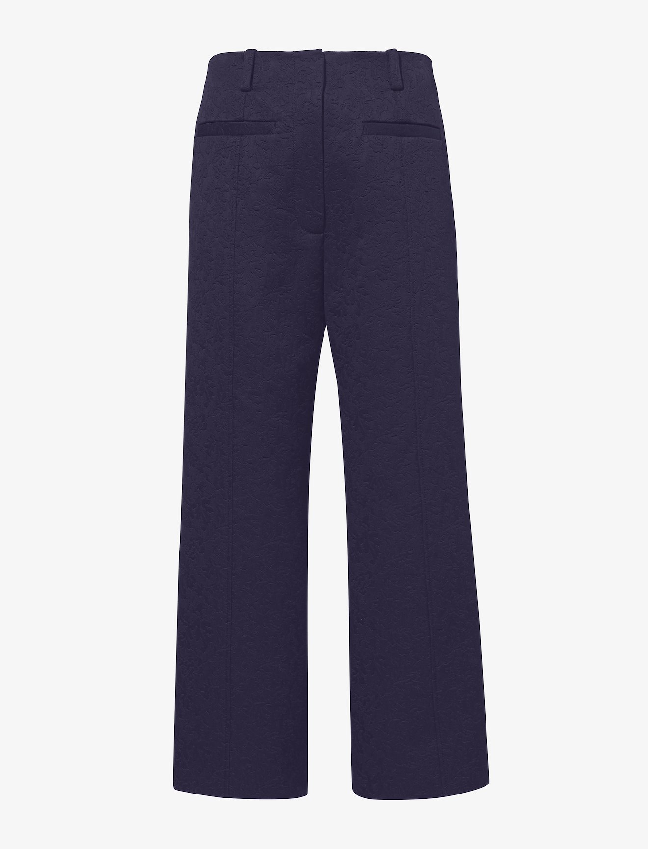 Cotton Wool Jacquard Pants #4