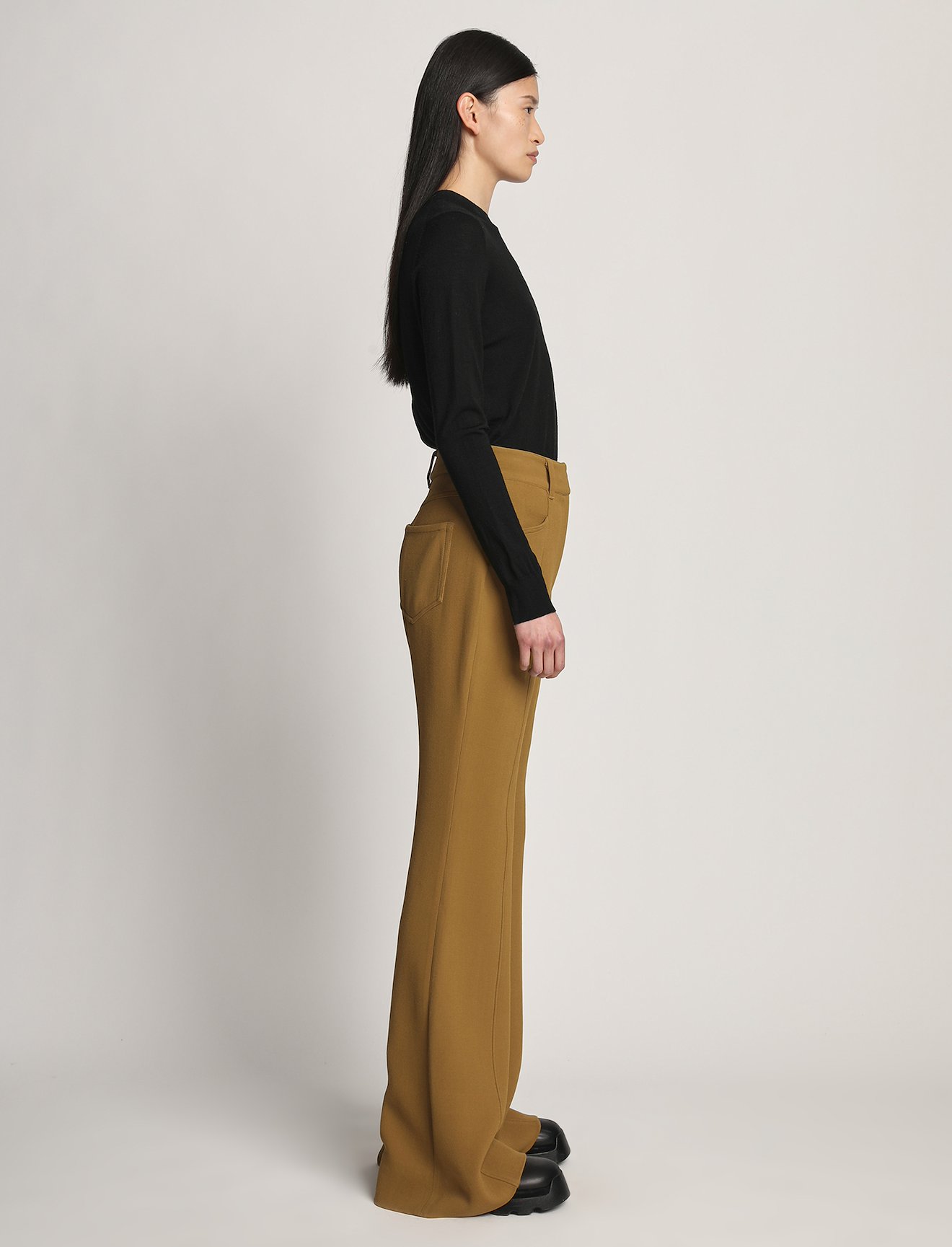Bi-stretch Crepe Pant #1
