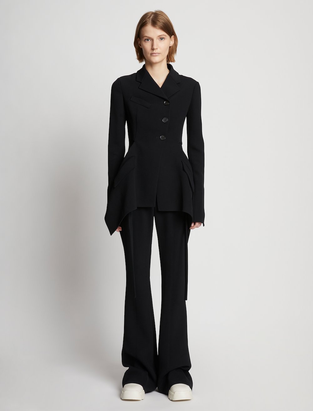 Bi-Stretch Crepe Blazer