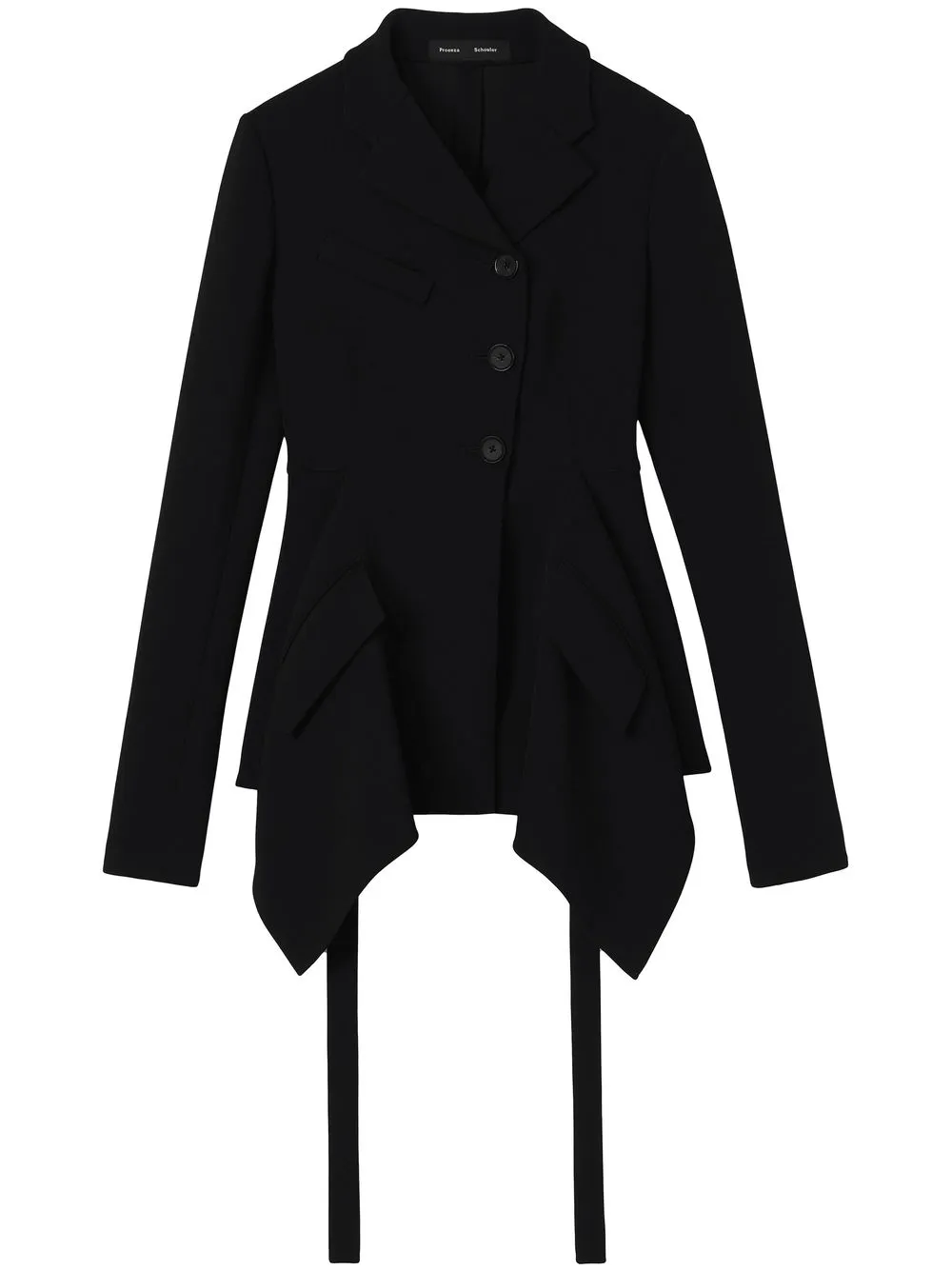 

Proenza Schouler blazer con botones descentrados - Negro