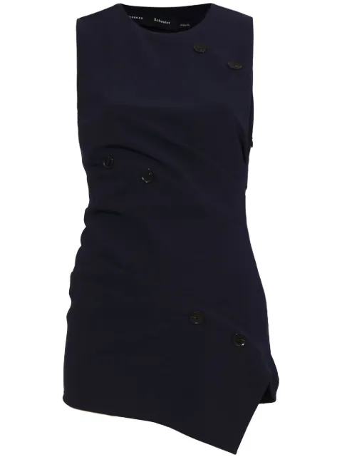 Proenza Schouler twisted-detail sleeveless blouse