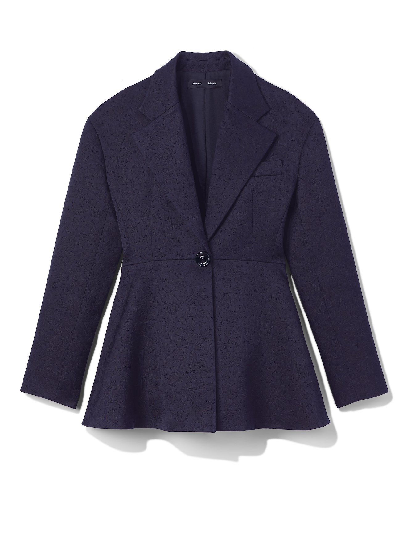 Cotton Wool Jacquard Blazer #5