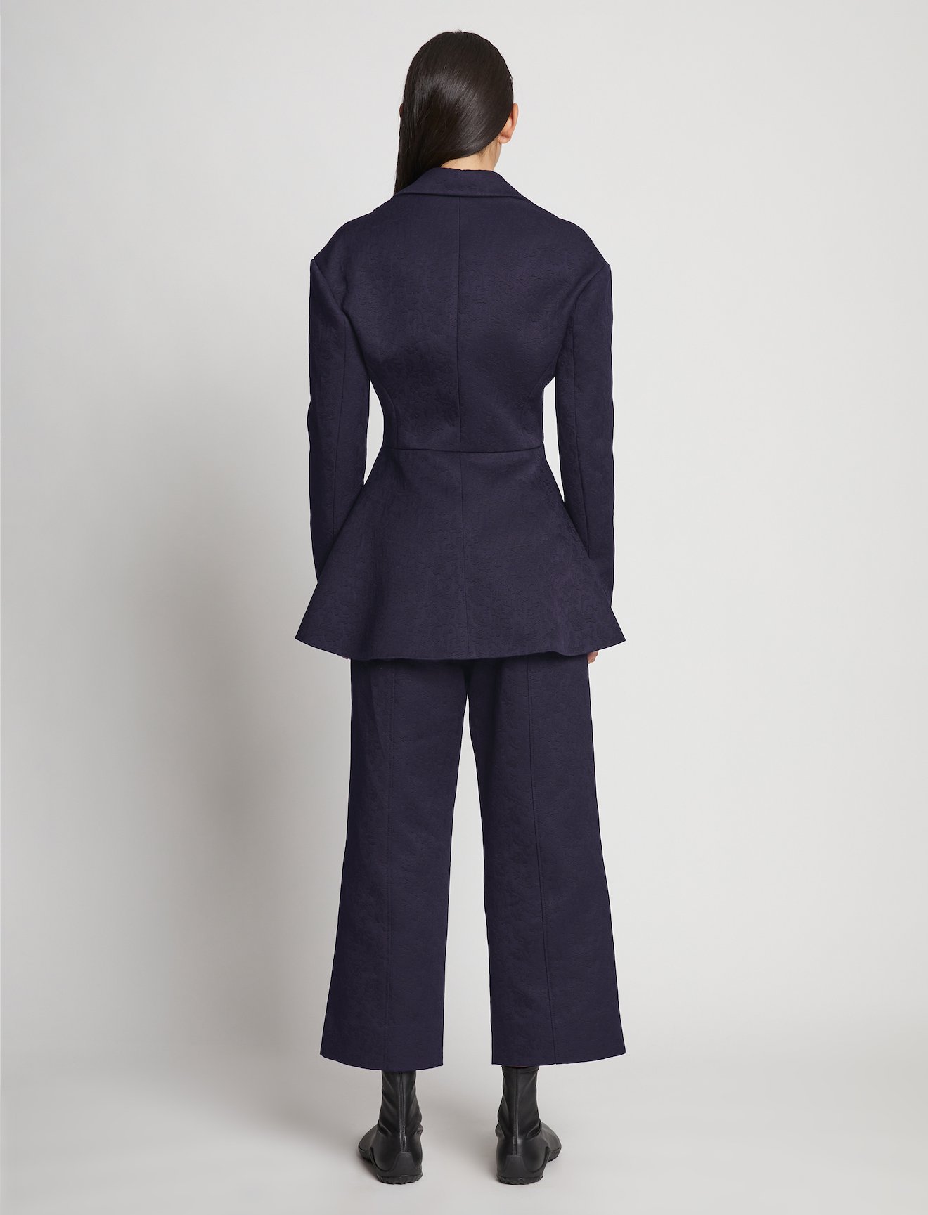 Cotton Wool Jacquard Blazer #3