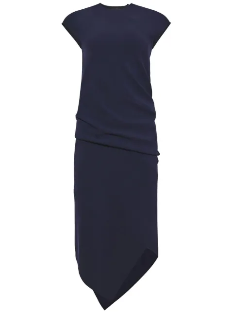 Proenza Schouler draped-detail asymmetric dress
