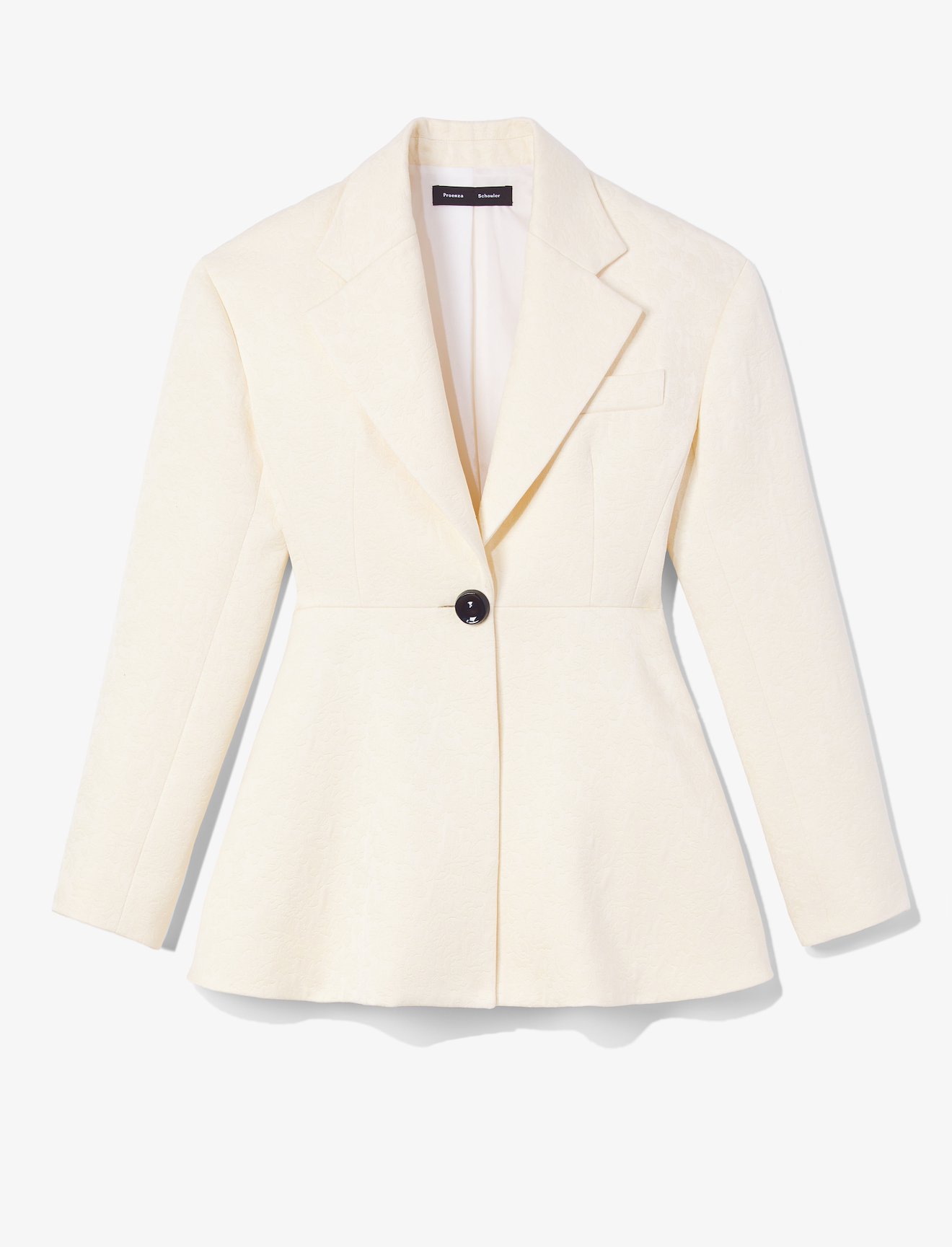 Cotton Wool Jacquard Blazer #5