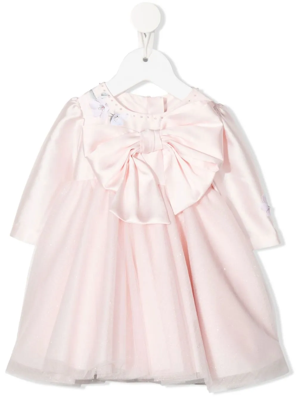 

Lapin House A-line bow-detail dress - Pink