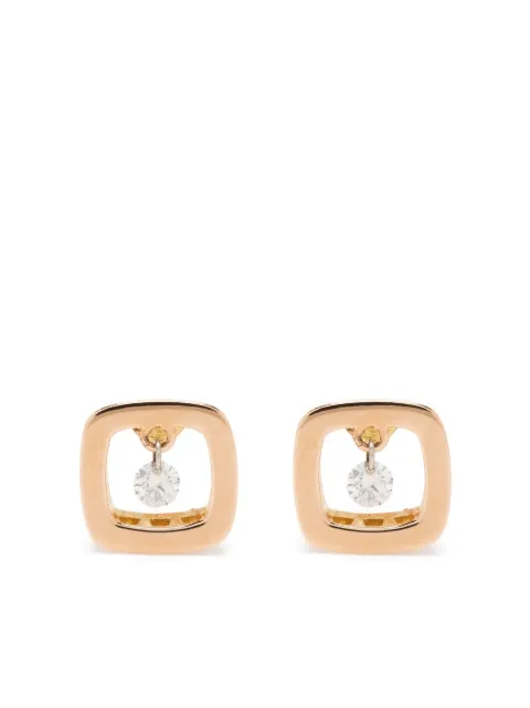 PONTE VECCHIO 18kt rose gold Vega diamond stud earrings