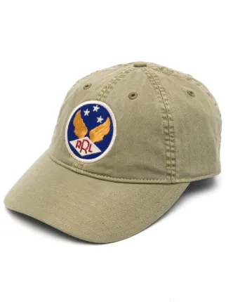 Ralph Lauren RRL Winged-logo Baseball Cap | Green | FARFETCH