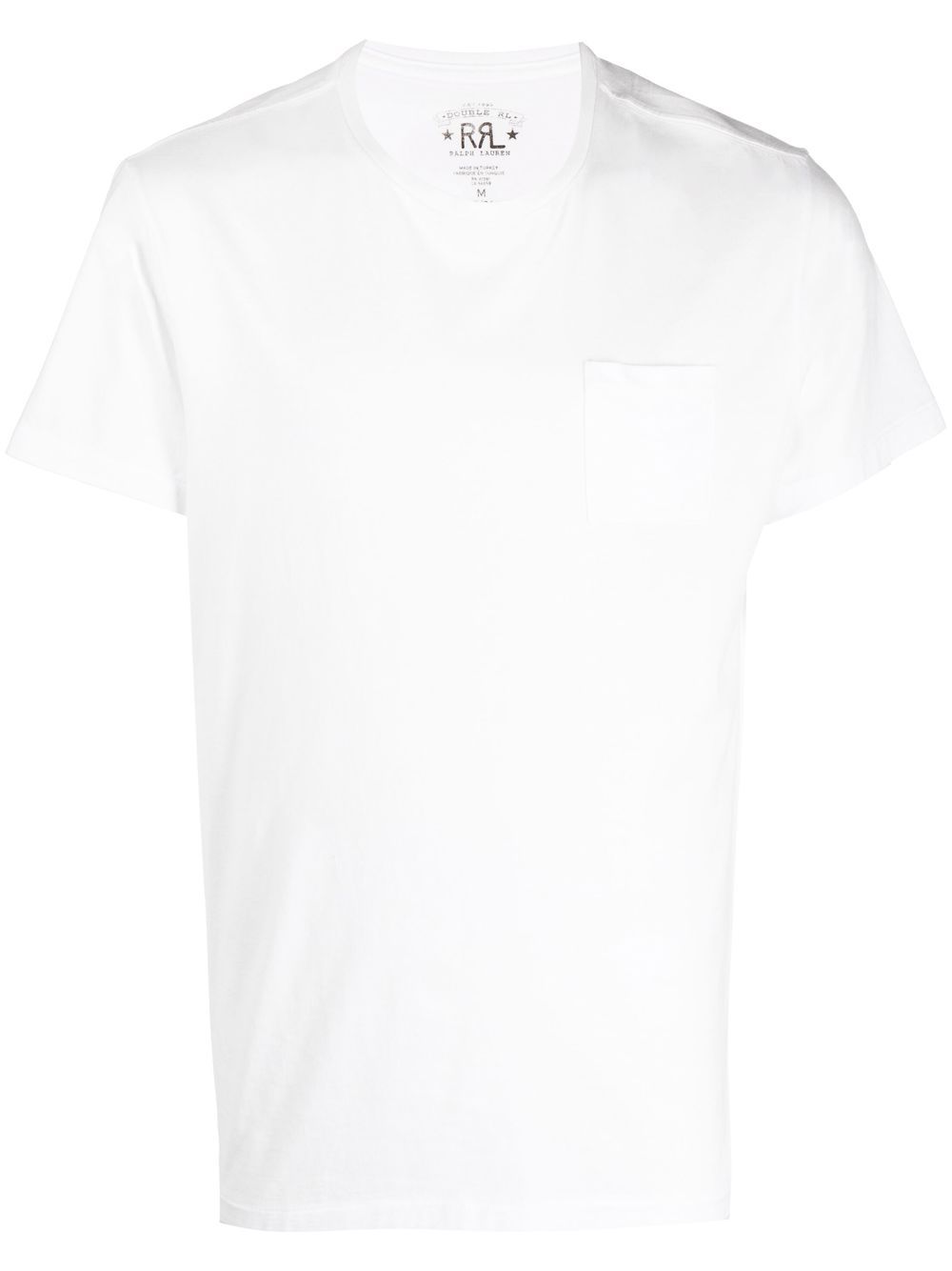 

Ralph Lauren RRL playera con bolsillo en el pecho - Blanco