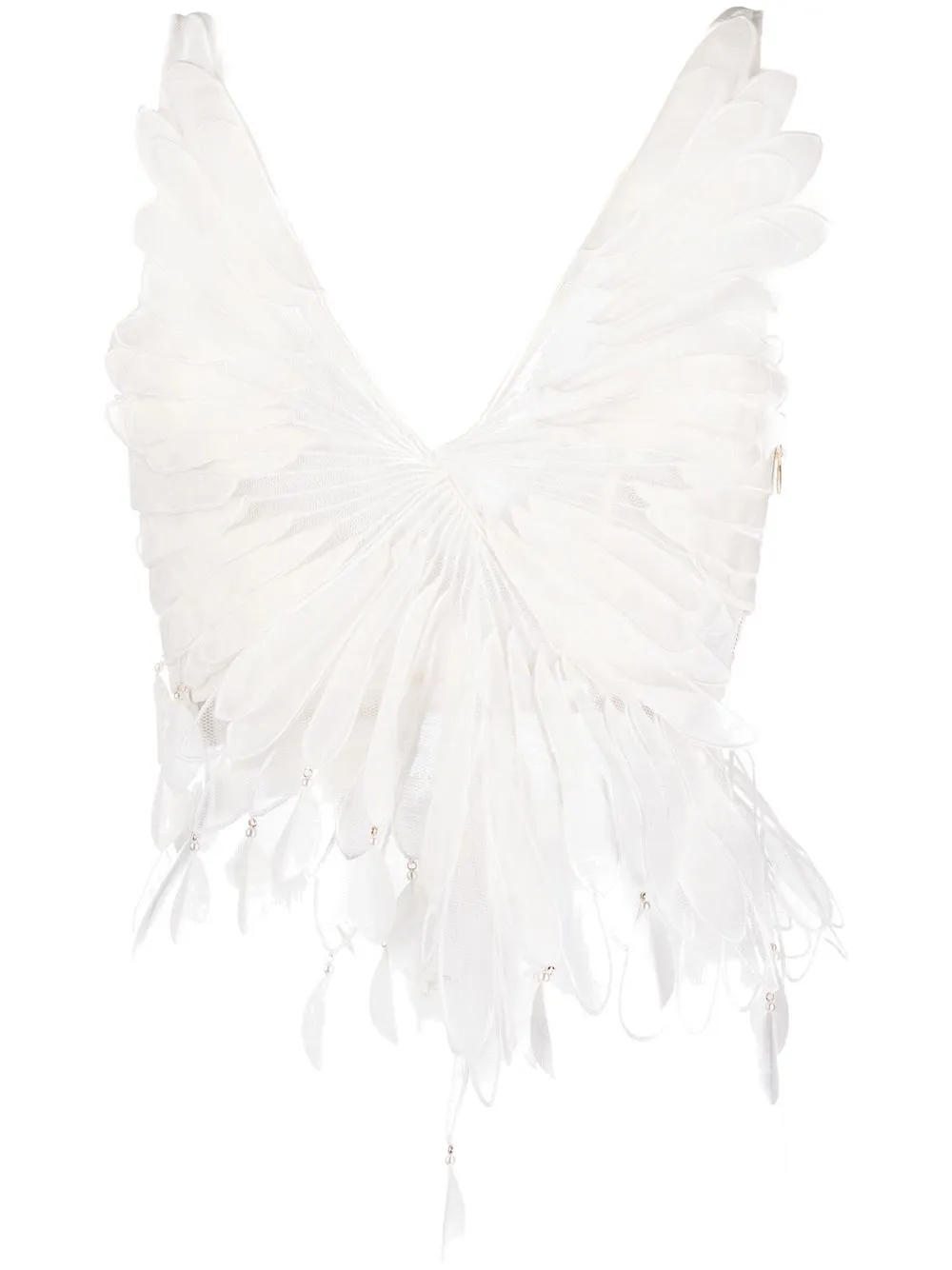 

ZIMMERMANN Rythmic appliqué top - White