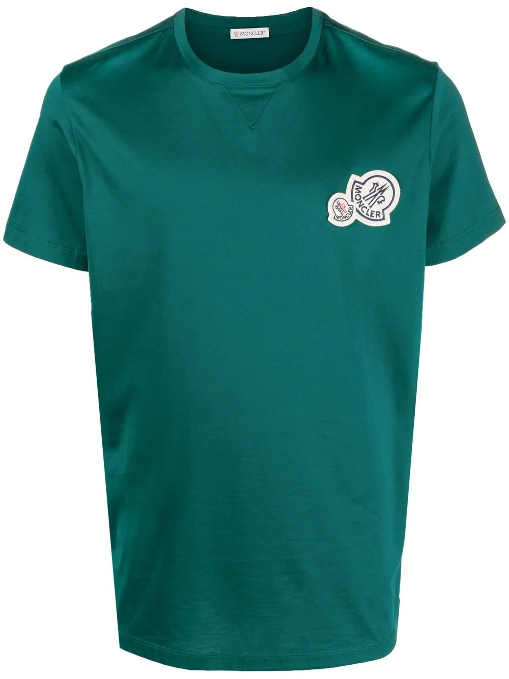 

Moncler logo-patch T-shirt - Green