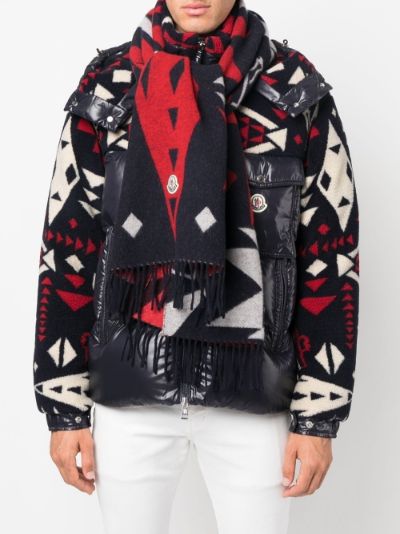 moncler scarf jacket