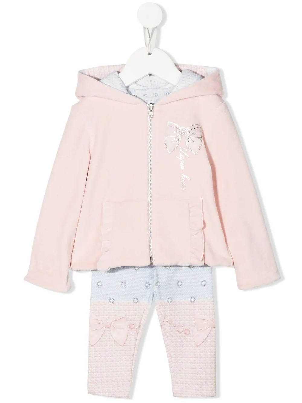 

Lapin House traje deportivo con detalle de moño - Rosado