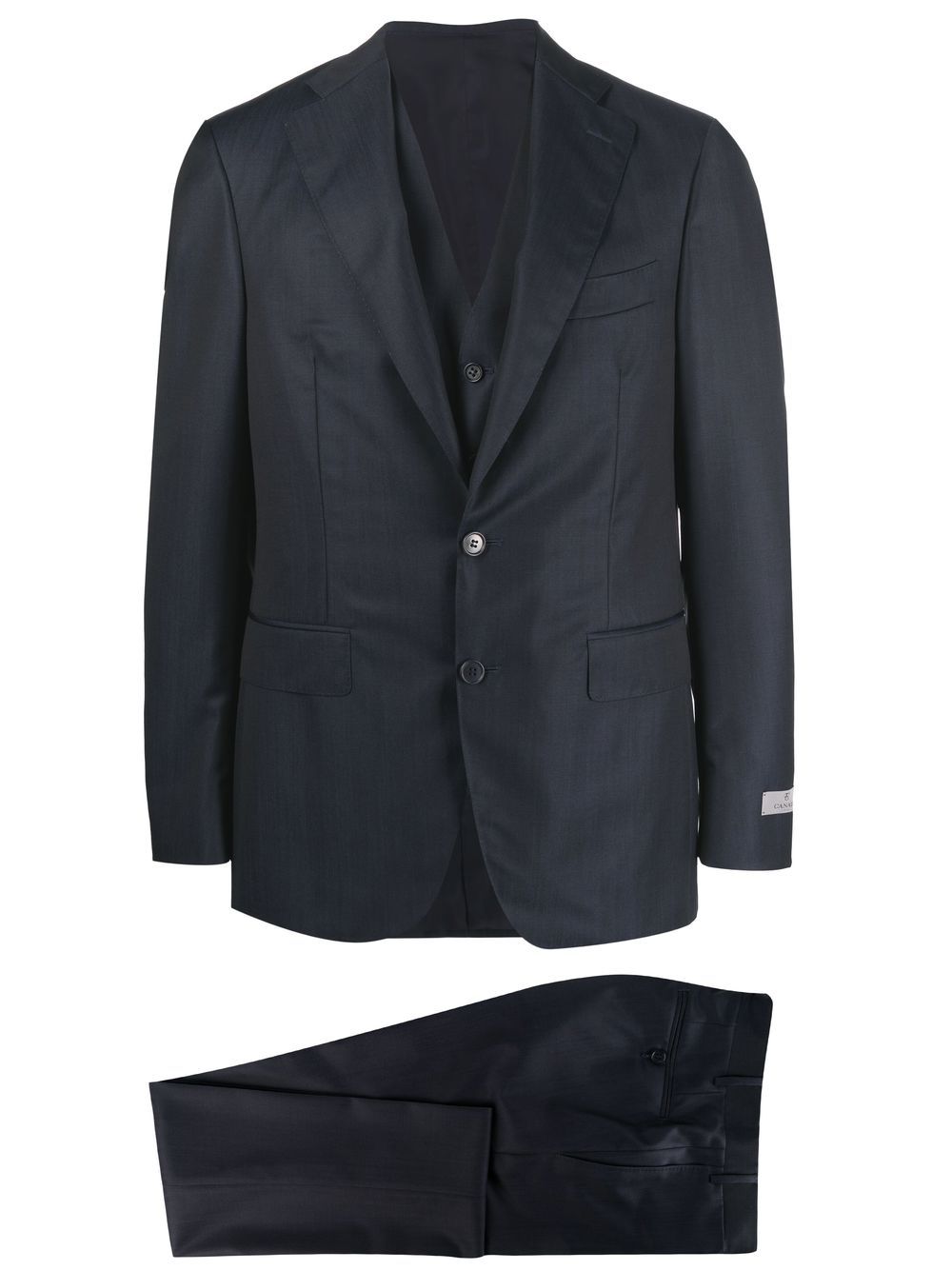 Canali single-breasted three-piece suit | Smart Closet