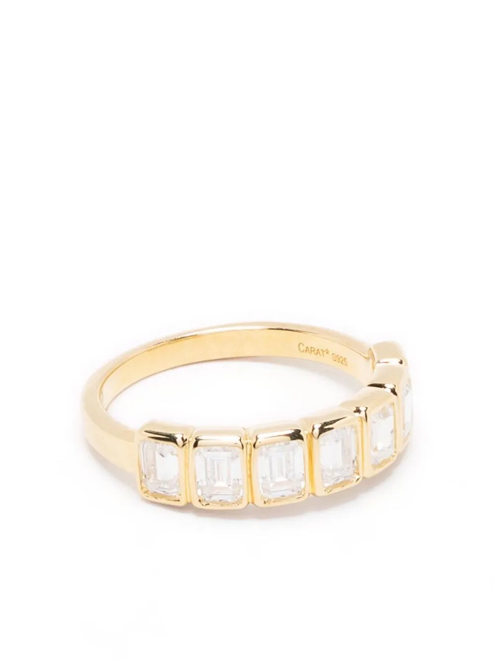 

CARAT* LONDON Cassidy gold-plated ring