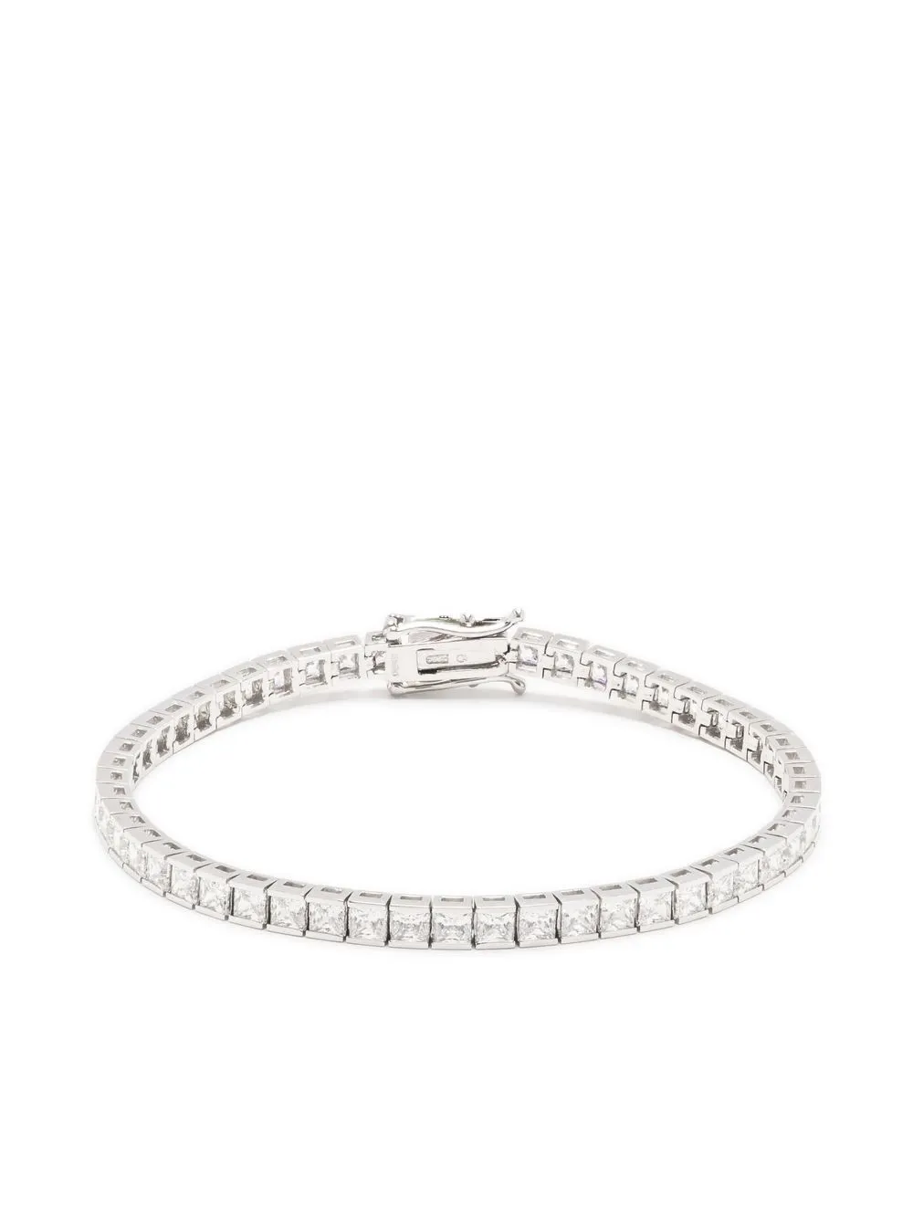 

CARAT* LONDON Princess channel-set tennis bracelet - Silver