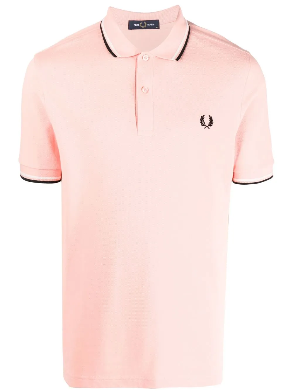 

Fred Perry playera tipo polo con logo bordado - Rosado