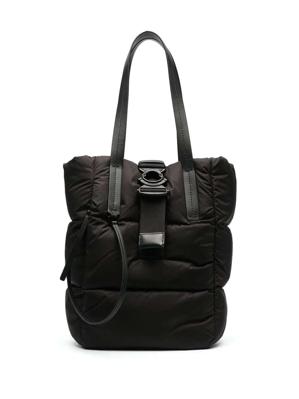 Moncler Xander Padded Tote Bag In Nero