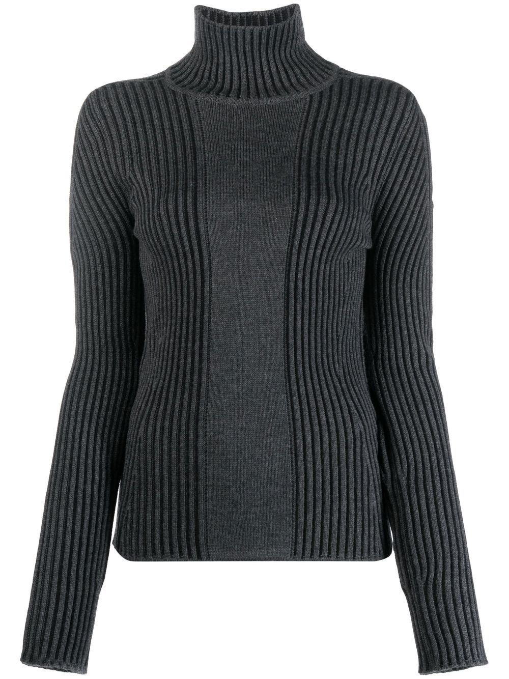 Moncler roll-neck Ribbed Wool Jumper - Farfetch