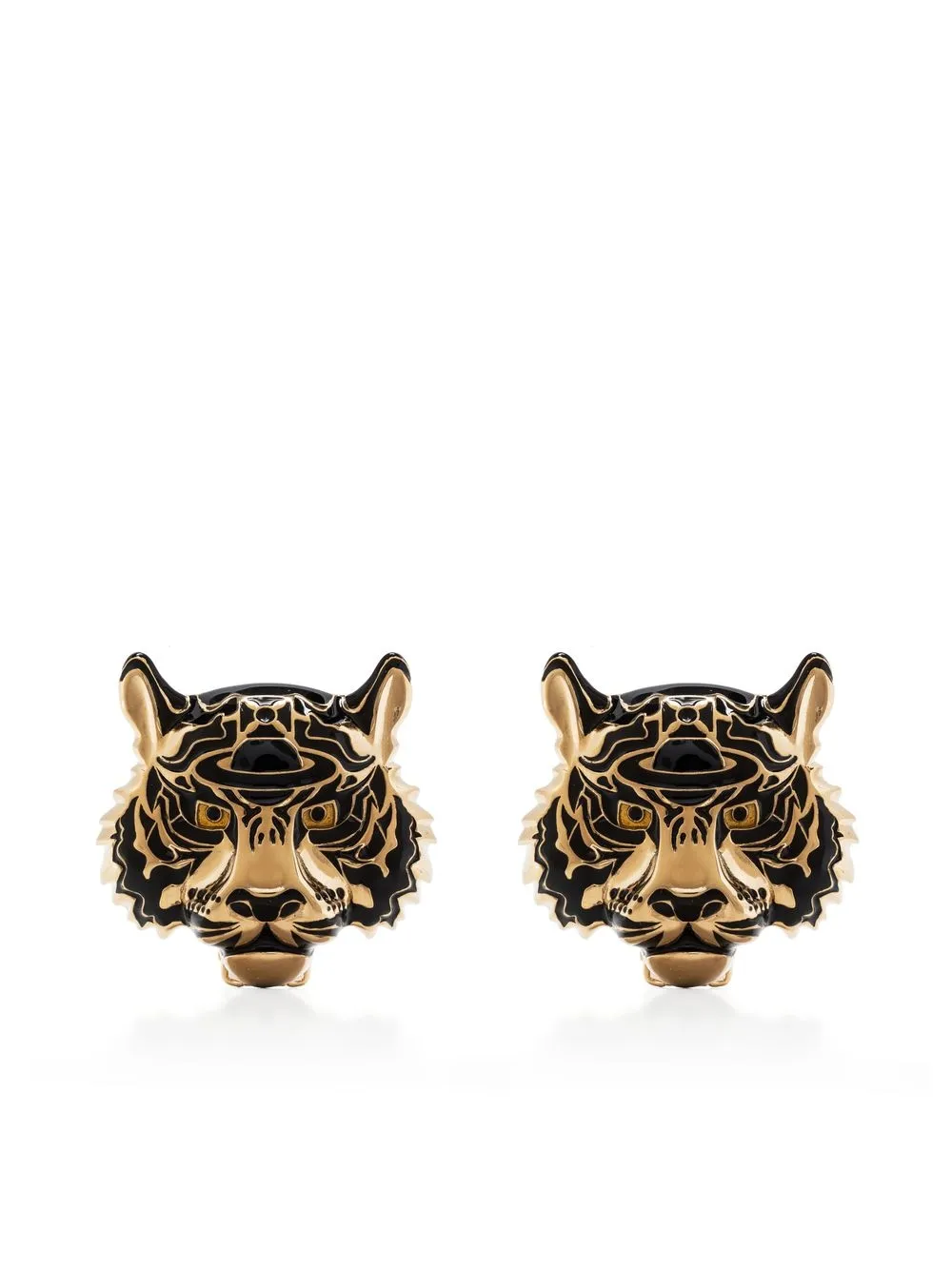 

Vivienne Westwood CNY Tiger stud earrings - Gold