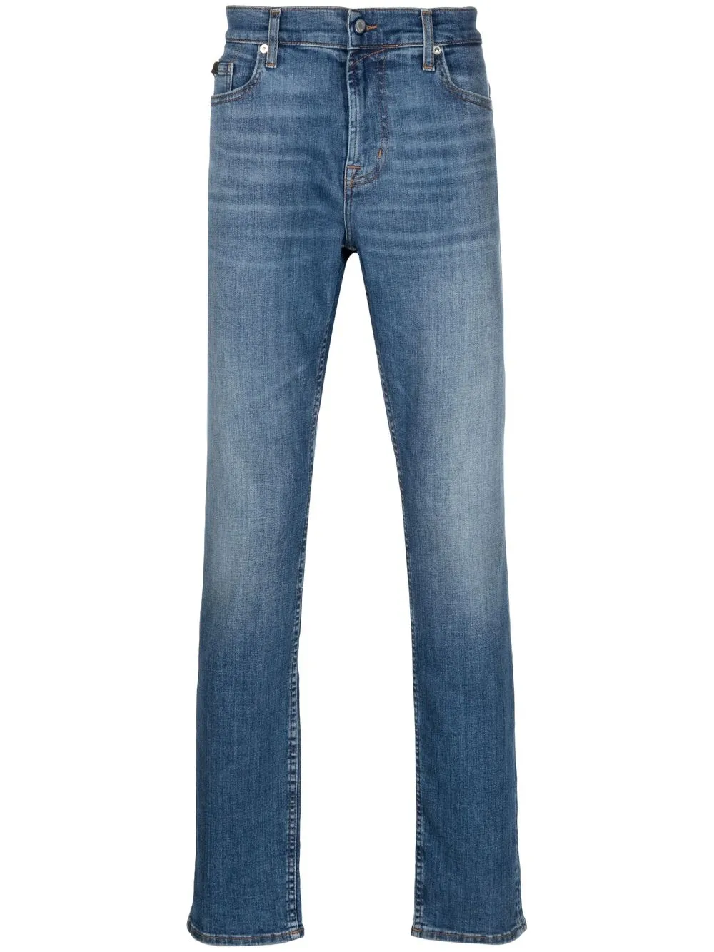 

7 For All Mankind jeans con tiro bajo - Azul