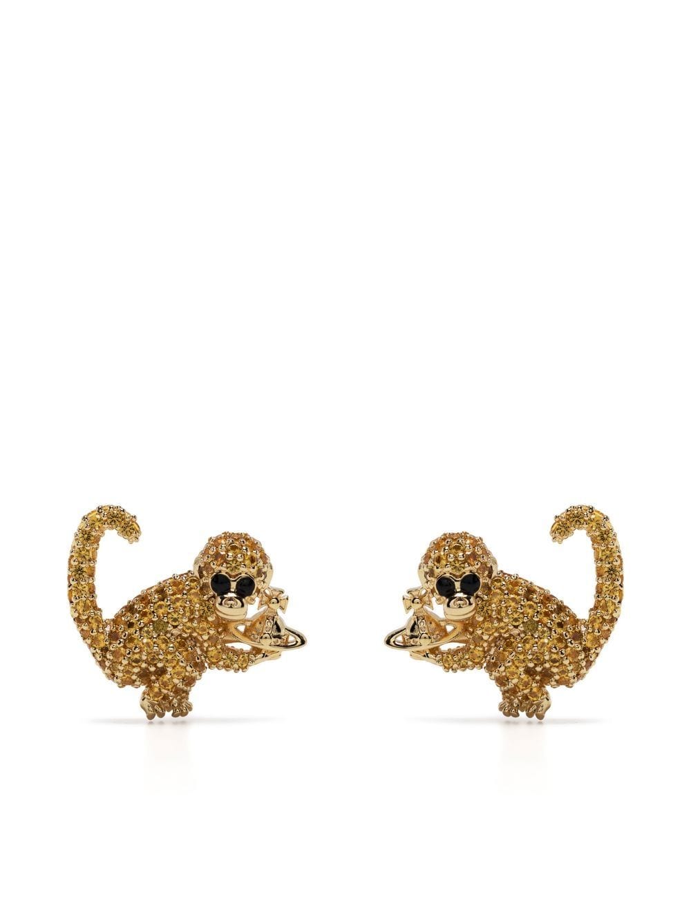 Vivienne Westwood Ramiza monkey earrings