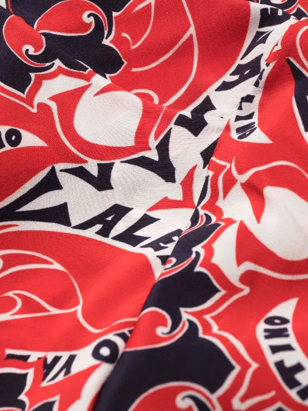 トップス 2015-16aw Valentino Garavani archive Valentino Garavani 85mm Open Disco Wedge Sneakers | White