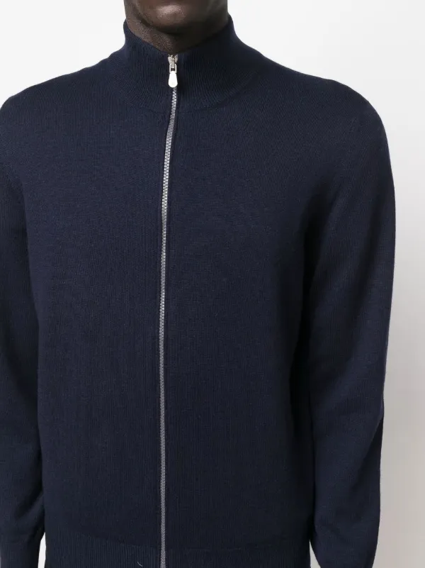 BRUNELLO CUCINELLI カシミヤ ジップアップセーター