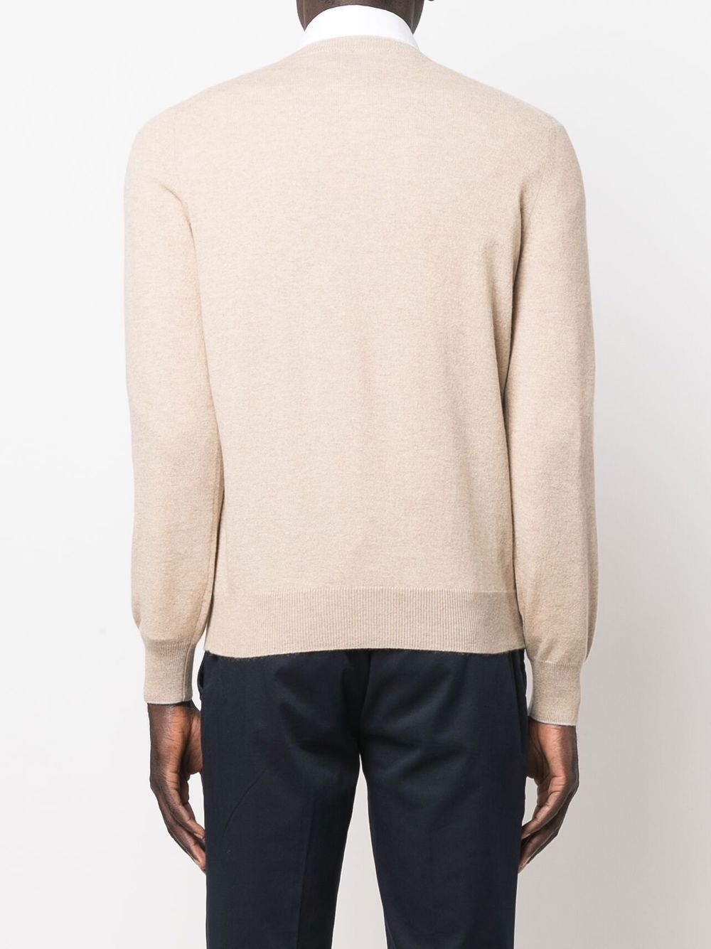 Brunello Cucinelli crew neck cashmere jumper Men