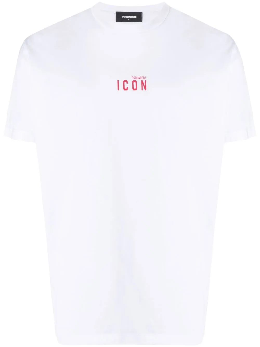 

Dsquared2 playera con logo estampado - Blanco