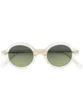 L.G.R transparent round-frame sunglasses - White