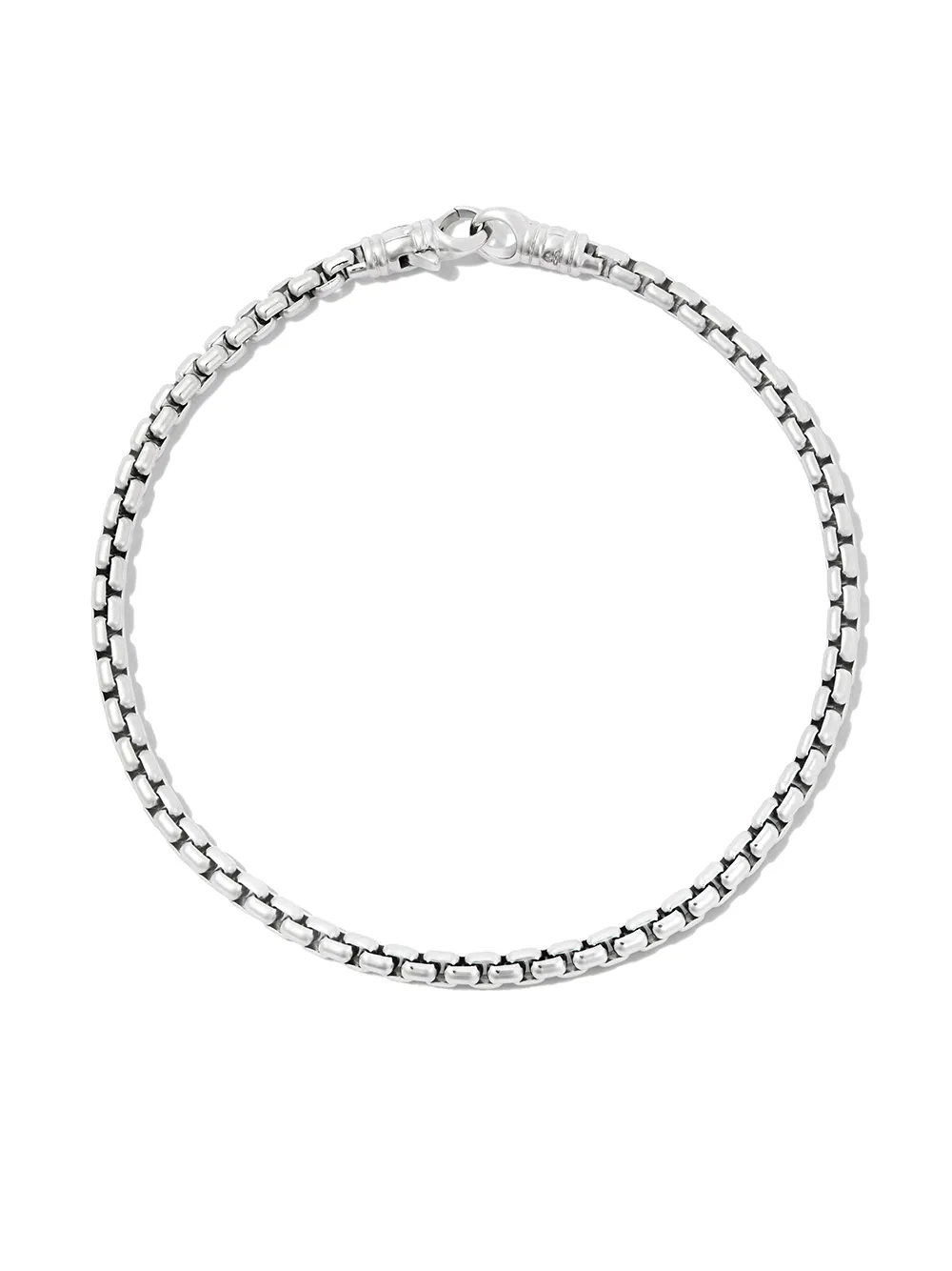 

Tom Wood medium Venetian sterling silver bracelet