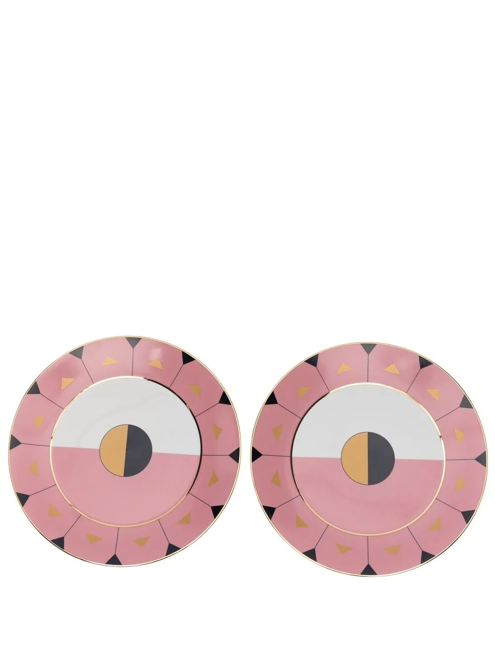 

Reflections Copenhagen Madeira set of 2 dinner plates (27cm) - Pink