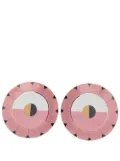 Reflections Copenhagen Madeira set of 2 dinner plates (27cm) - Pink