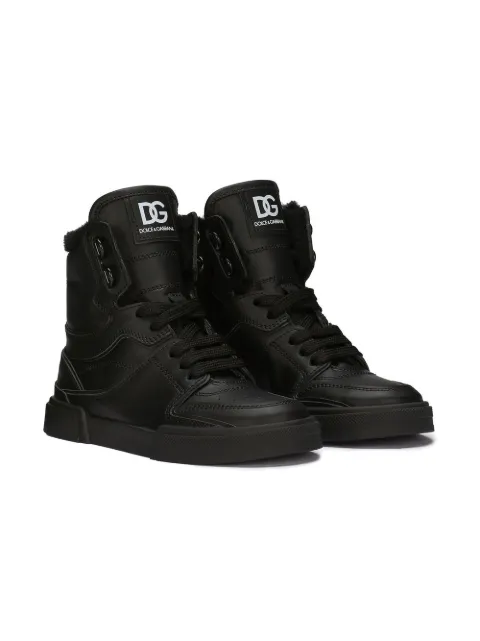 Dolce & Gabbana Kids Portofino New Roma high-top sneakers