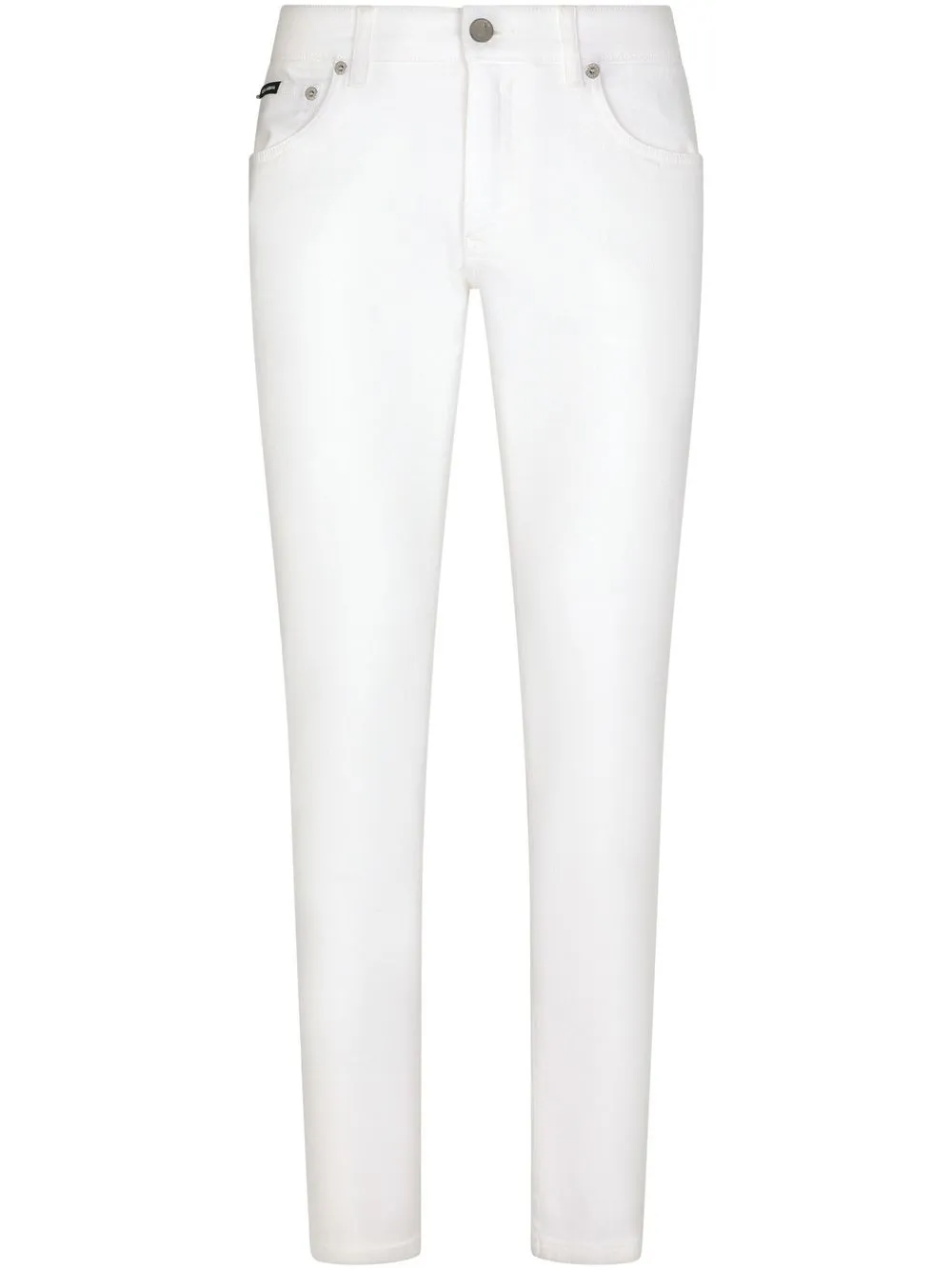 

Dolce & Gabbana mid-rise skinny jeans - White