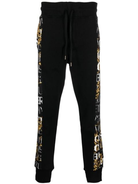Versace Jeans Couture logo print track pants