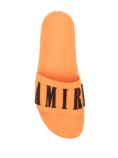 logo-strap pool slides | AMIRI | Eraldo.com
