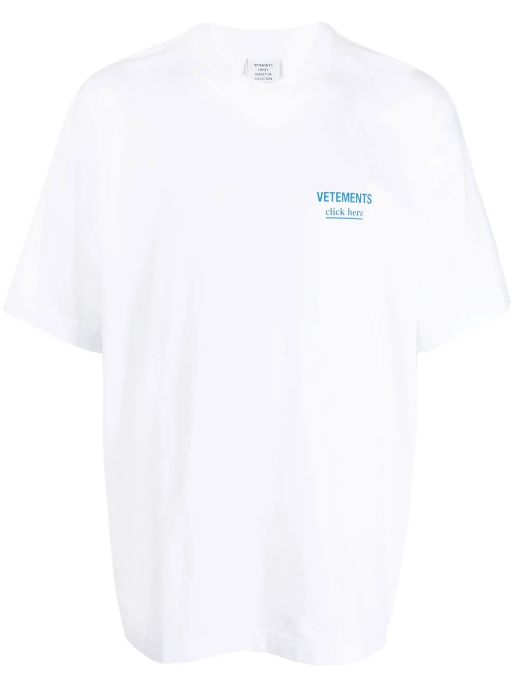 

VETEMENTS logo print T-shirt - White