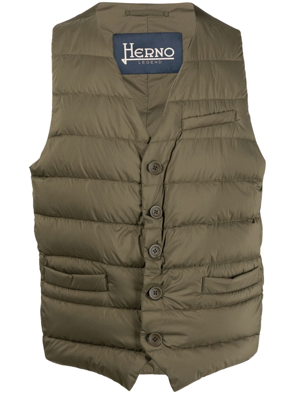 Herno padded down waistcoat | Smart Closet