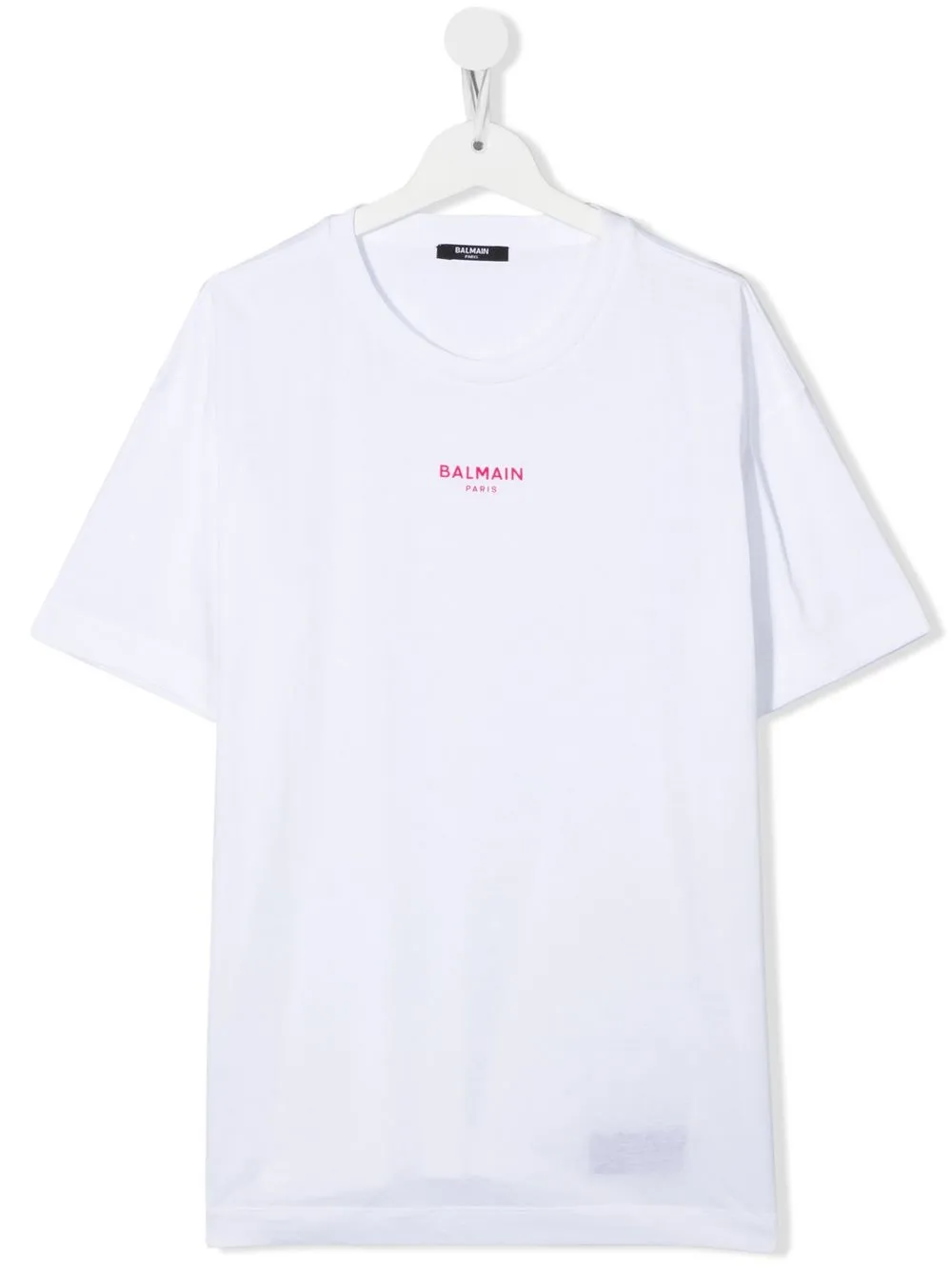 

Balmain Kids playera con logo estampado - Blanco