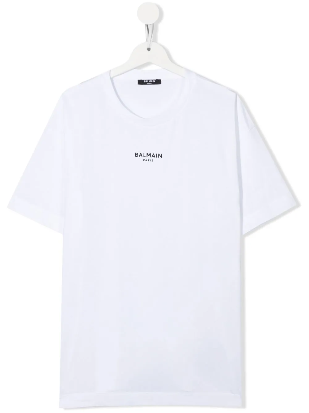 

Balmain Kids TEEN logo-print short-sleeve T-shirt - White