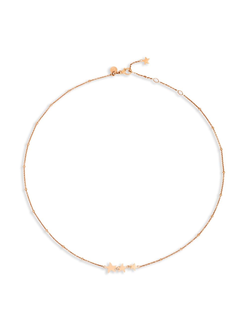 Shop Dodo 9kt Rose Gold Stellina Necklace In 粉色
