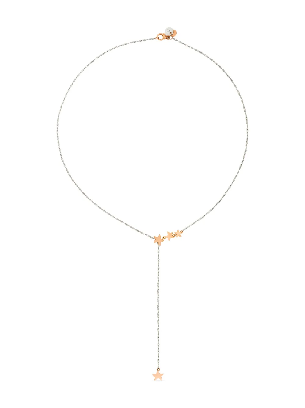 Dodo 9kt roségouden Stellina halsketting