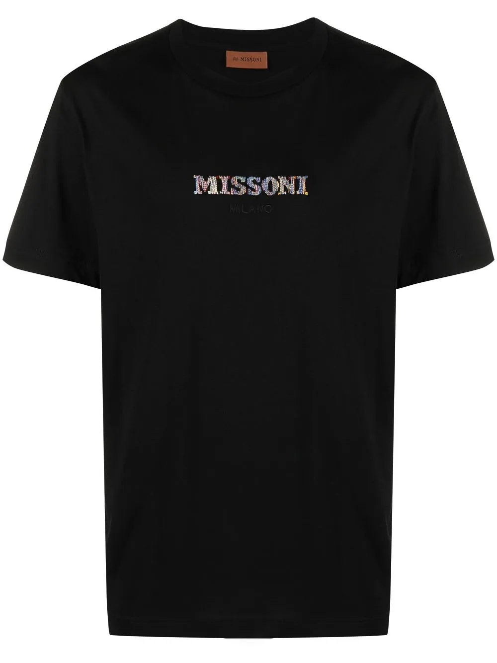 

Missoni playera con logo bordado - Negro