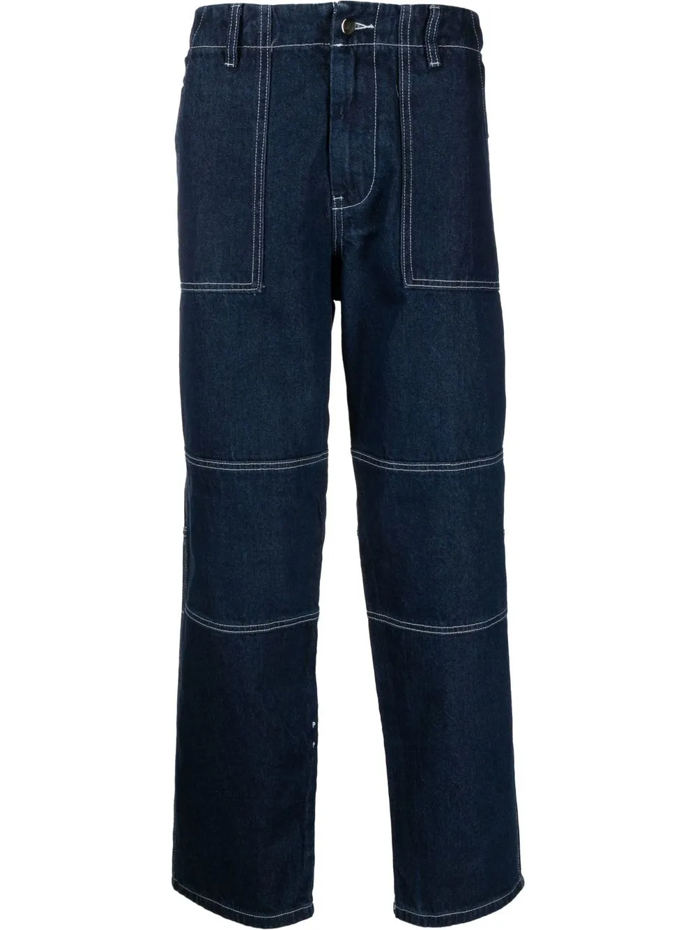 

Pop Trading Company Phatigue Farm straight trousers - Blue